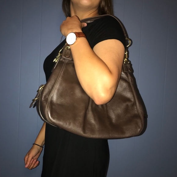 🧚🏼SOLD🎉 Coach Brown Leather Purse - Picture 7 of 8